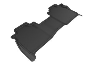 Nissan Titan Floor Mat - Rear - 3D MAXpider - Kagu Series - Black - `16-`19 Nissan Titan Floor Mat - Rear - 3D MAXpider - Kagu Series - Black - `16-`19